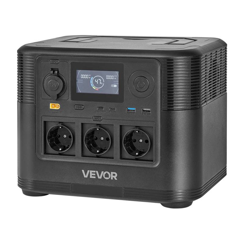 Nešiojama 1200W saulės energijos stotis0