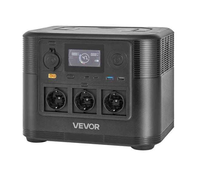 Nešiojama 1200W saulės energijos stotis10