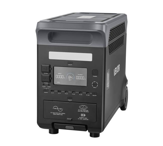 Nešiojama galios stotis, 3000W saulės generatorius0