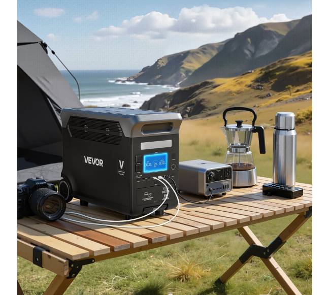 Nešiojama galios stotis, 3000W saulės generatorius7