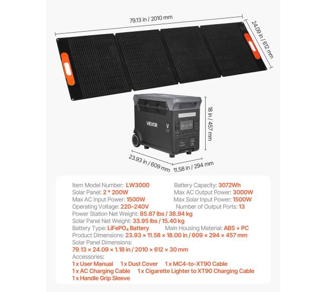 Nešiojama jėgainė su saulės baterijomis6