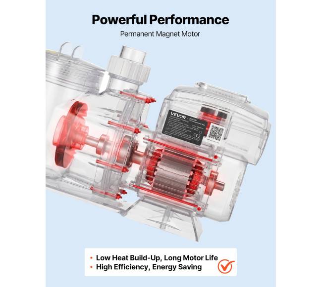 Baseino siurblys su kintamu greičiu, 2200W5