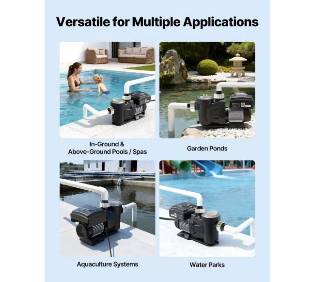 Baseino siurblys su kintamu greičiu, 2200W6