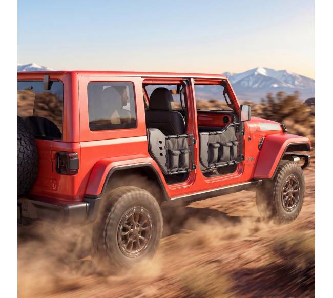 Jeep Wrangler ir Gladiator plieninės durys7