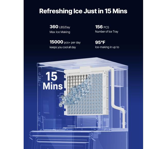 Komercinis ledų gaminimo aparatas su talpykla1