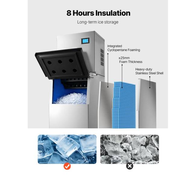 Komercinis ledų gaminimo aparatas su talpykla3