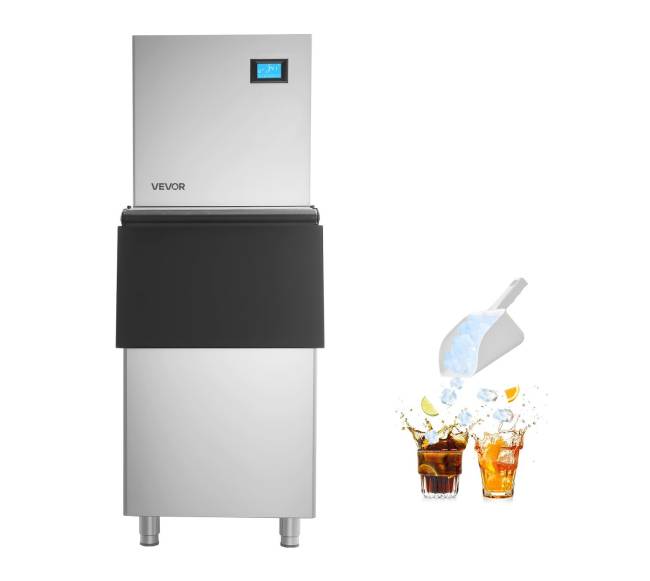 Komercinis ledų gaminimo aparatas su talpykla8