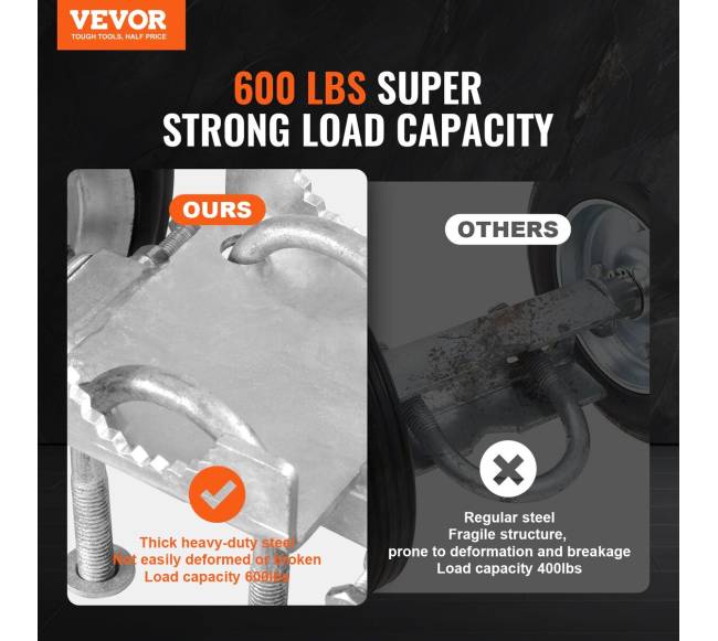 Slankiojančių vartų rinkinys 6" 600 kg1