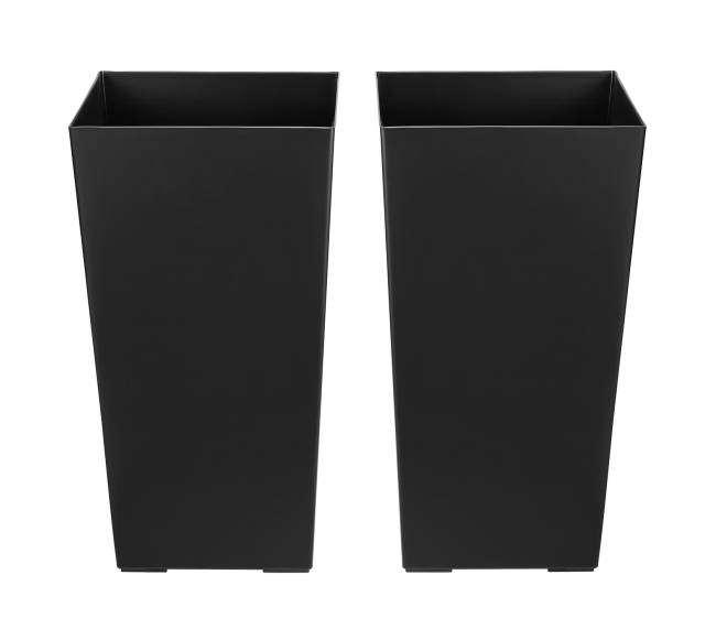 Aukšti lauko vazonai su ratukais, 2 vnt.10