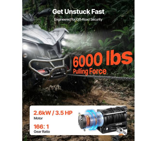 12V gervė ATVUTV su sintetiniu lynu1