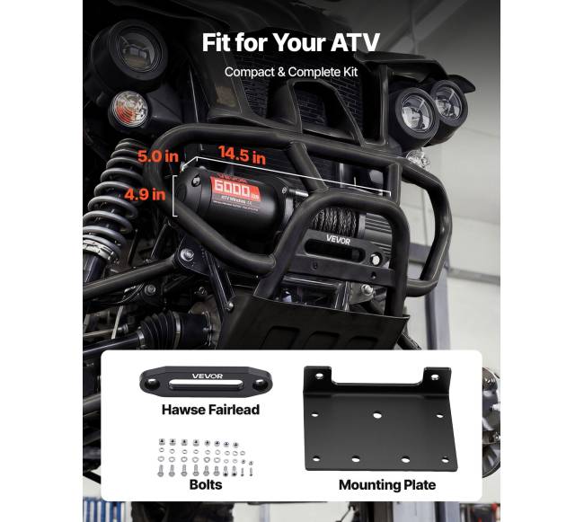 12V gervė ATVUTV su sintetiniu lynu4