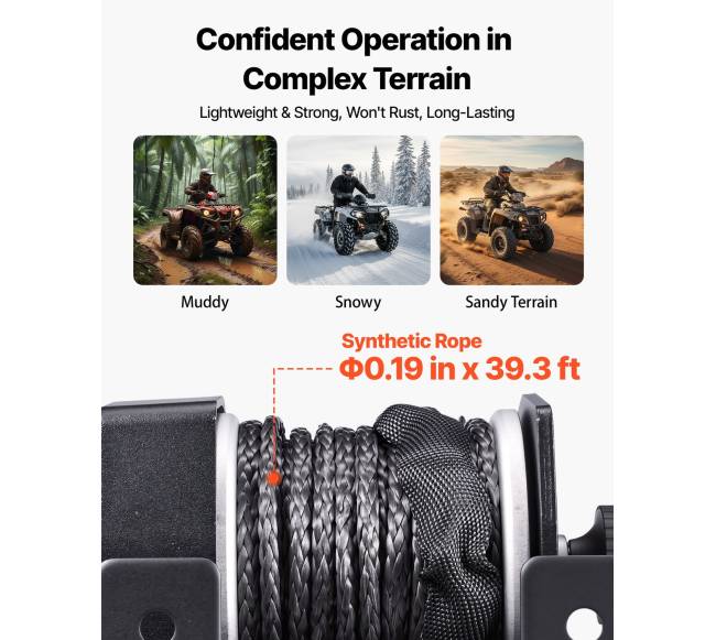 1134 kg elektrinė gervė su sintetine virve2