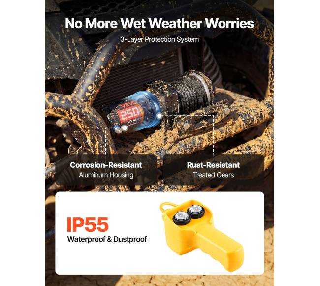 1134 kg elektrinė gervė su sintetine virve5