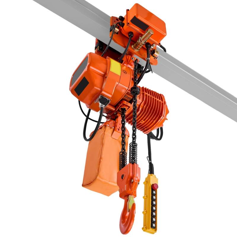 2000 kg elektrinis grandinės keltuvas, 6,1 m aukštis0