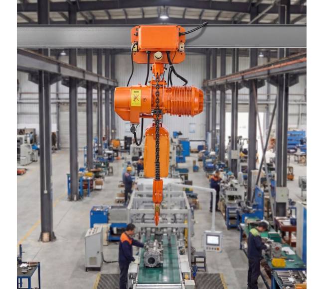 2000 kg elektrinis grandinės keltuvas, 6,1 m aukštis7