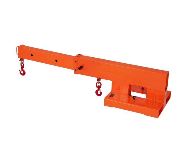 Keltuvas su teleskopine strėle ir 2 kabliais0