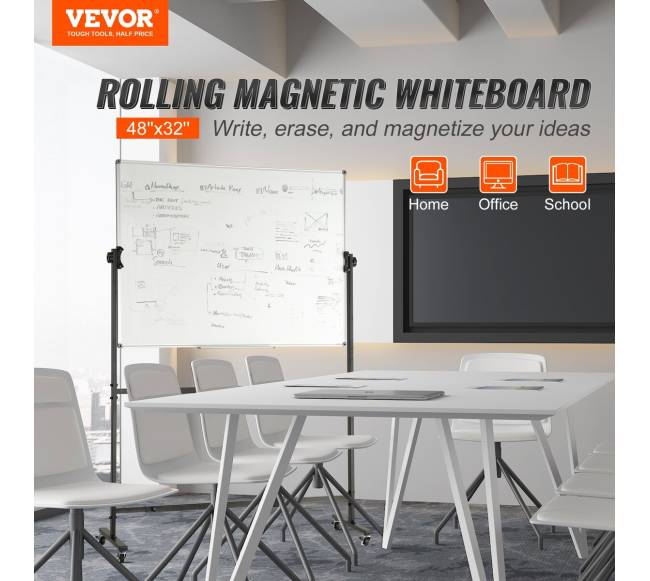 Magnetinė dvipusė mobilioji piešimo lenta1