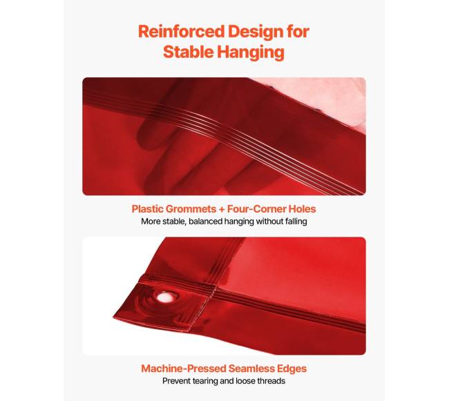 Suvirinimo užuolaidos 2vnt, 1.74 x 2.34m4