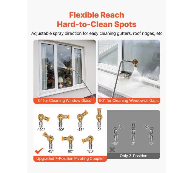 7,62 m teleskopinė aukšto slėgio plovimo lazda4