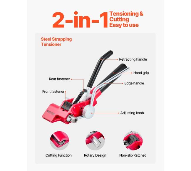 Plieno tvirtinimo ir pakavimo rinkinys3