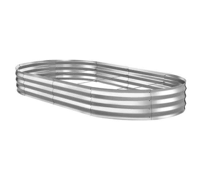 Cinkuota pakelta daržo lova 240 x 120 x 30 cm9