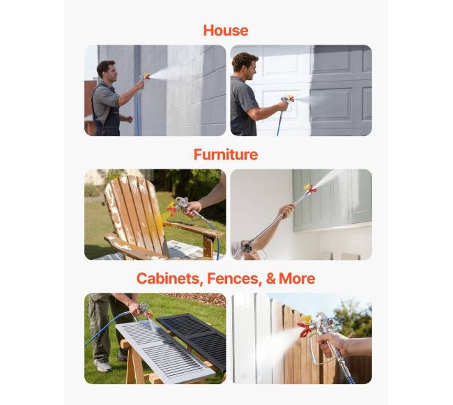 Diafragminis dažymo purkštuvas 2000 W5