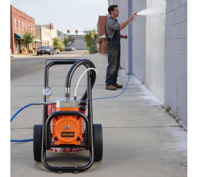 Diafragminis dažymo purkštuvas 2000 W7