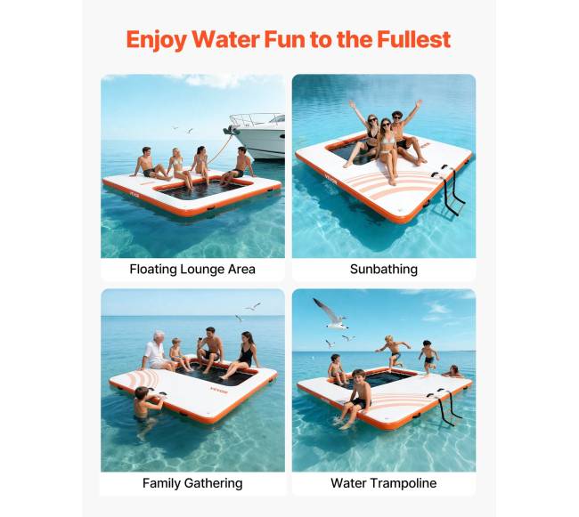 Pripučiamas plūduriuojantis dokas su kopėčiomis5