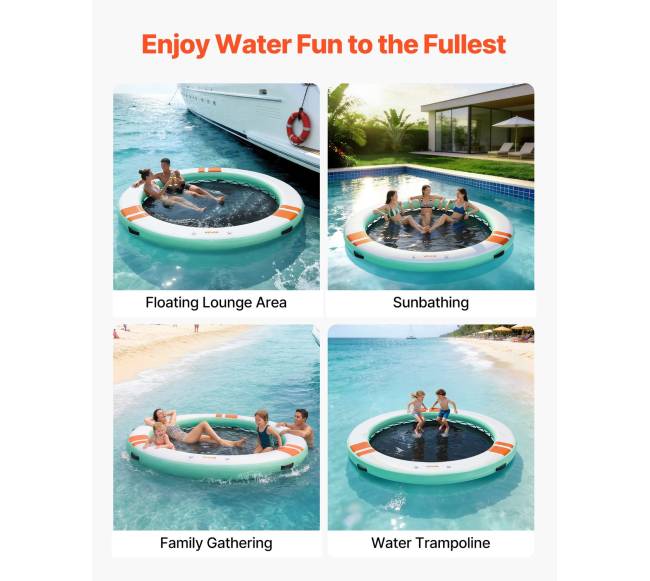 Pripučiama plūduriuojanti platforma 3,66 m5