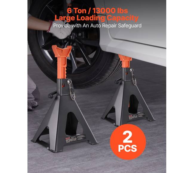 Automobilio kėlikliai, 6 tonų apkrova, 370-580 mm aukštis1