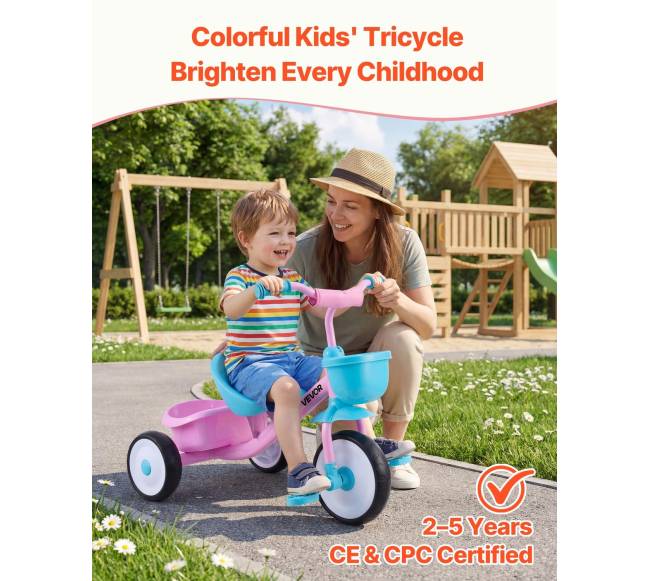 Vaikiškas triratis 2-5 metų vaikams1