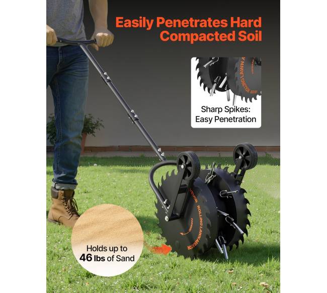 Vejos aeravimo volas su anti-užsikimšimo šakėmis2