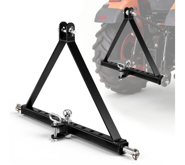 Trijų taškų prikabinimo įtaisas su rutuliu0