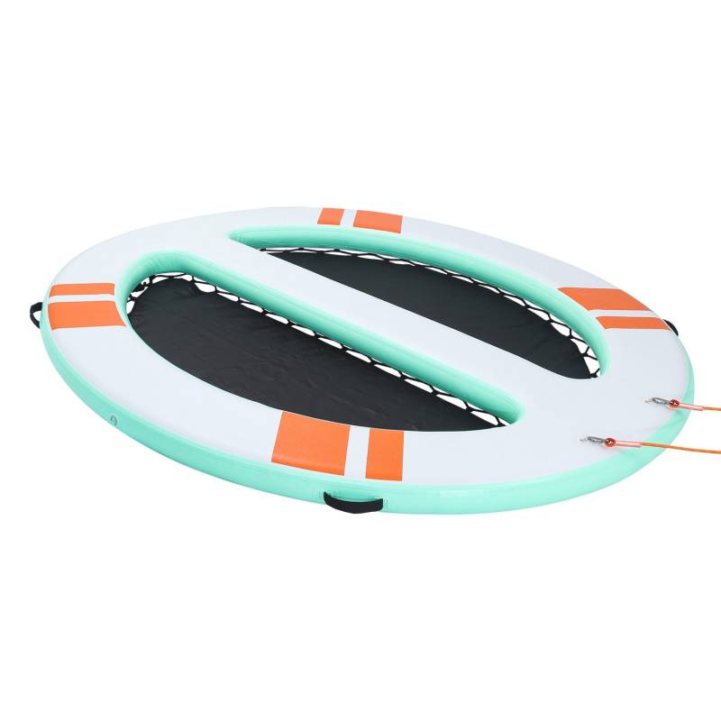 Apvalus pripučiamas plūduriuojantis dokas0