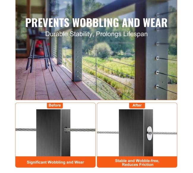 51 dalių kabelių turėklų komplektas 3.2mm4