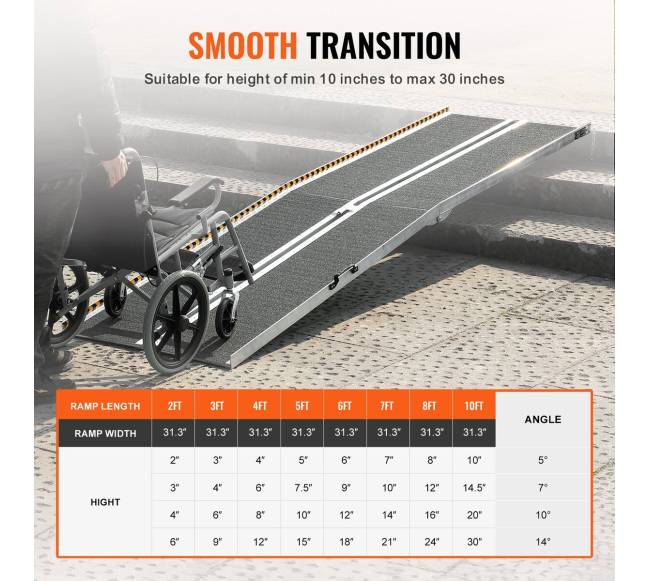 Nešiojamas aliuminio rampa neįgaliesiems4