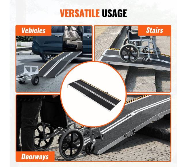 Nešiojama neįgaliųjų rampa 8 ft 363 kg5