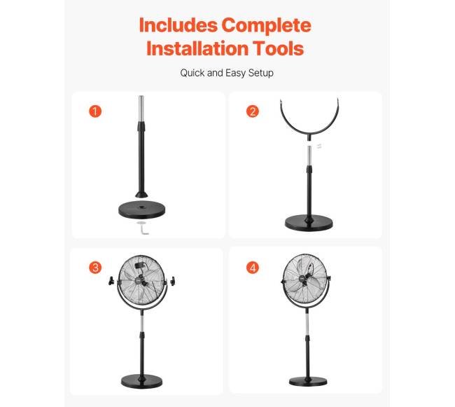 45,3-57,9 cm reguliuojamas pramoninis ventiliatorius5
