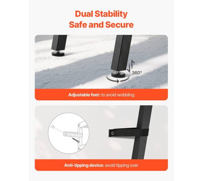 Siauras konsolinis stalas su dviem lentynomis5