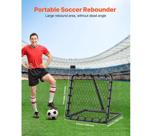 86x86 cm futbolo atmušimo tinklas1