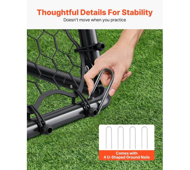 86x86 cm futbolo atmušimo tinklas5