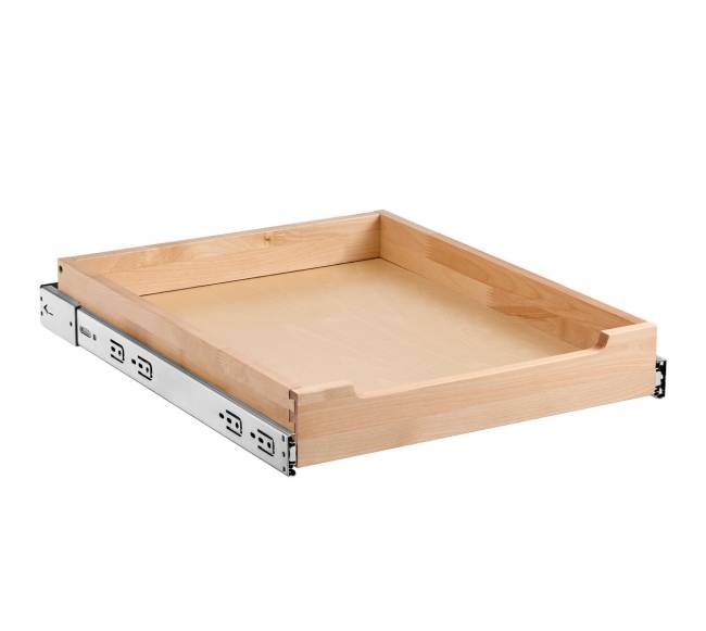 Ištraukiama spintelės lentyna su minkštu uždarymu8