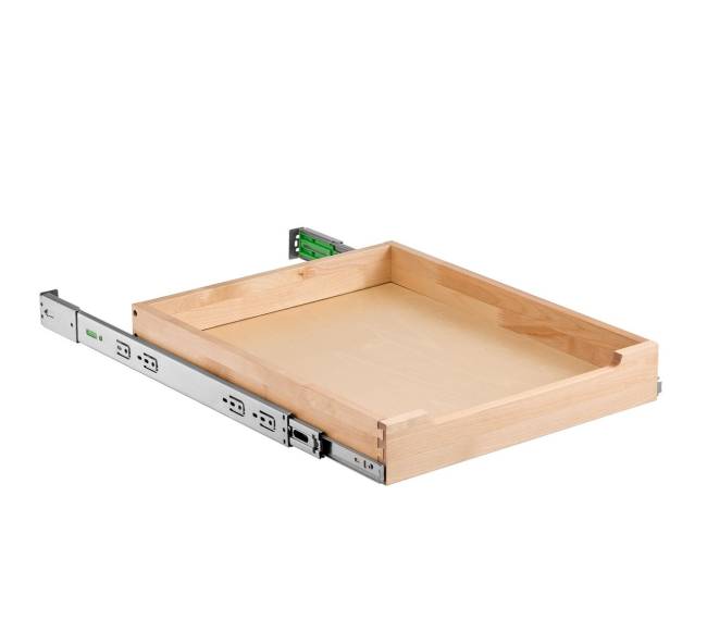 Ištraukiama spintelės lentyna su minkštu uždarymu9