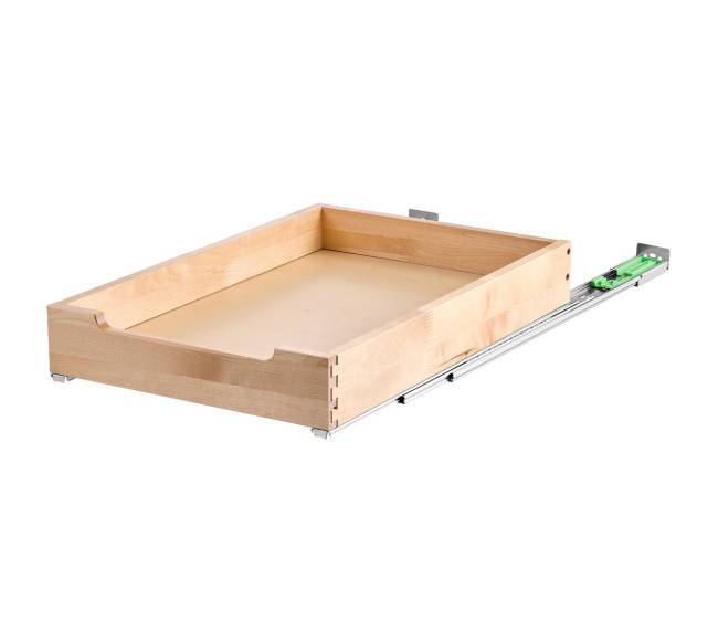 Ištraukiama spintelės lentyna su minkštu uždarymu10