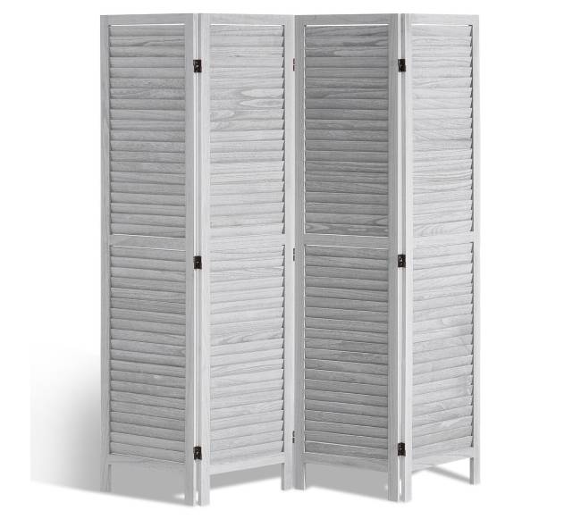 Medinė kambario pertvara, 4 panelių0