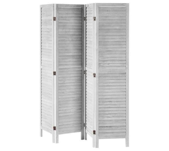 Medinė kambario pertvara, 4 panelių9