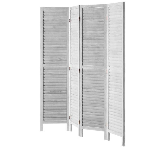 Medinė kambario pertvara, 4 panelių10