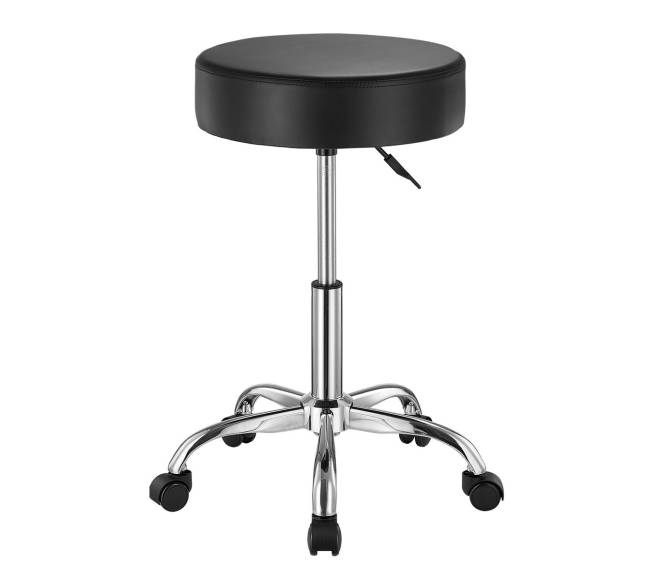Apvali reguliuojamo aukščio taburetė su ratukais9