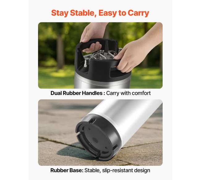 5 galonų kukurūzų KEG komplektas4