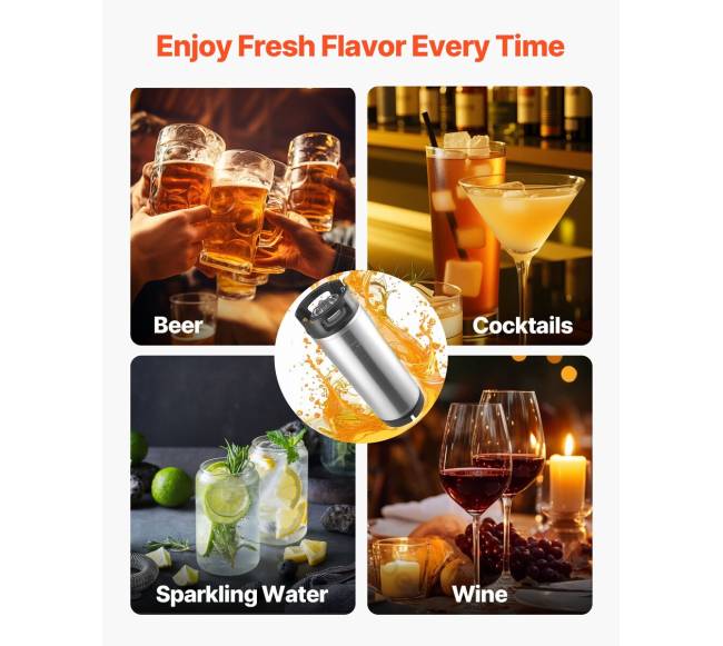 5 galonų kukurūzų KEG komplektas5